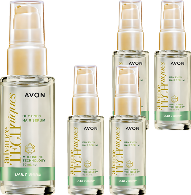 AVON 雅芳 毛鱗片柔亮B5護髮油, 5個, 30ml