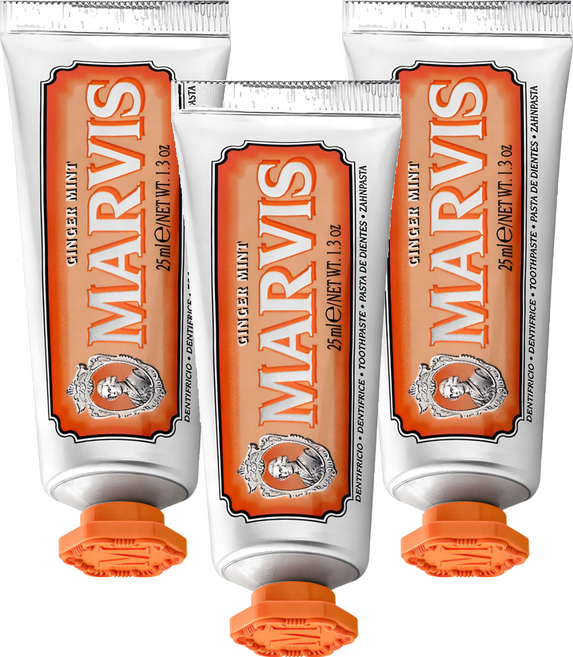 MARVIS 台灣公司貨 義大利精品牙膏 甜薑薄荷 不含氟