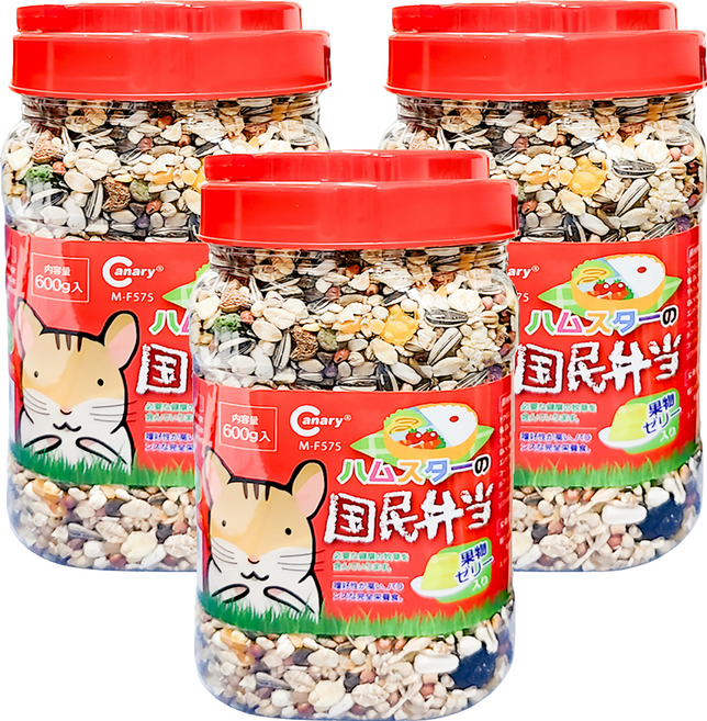 Canary 荷蘭鼠的國民便當 紅便當, 600g, 3個