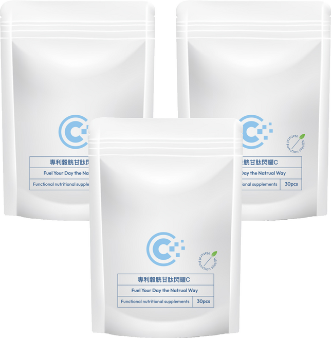 Vira 維拉 專利穀胱甘肽閃耀C 500mg, 3個, 30顆