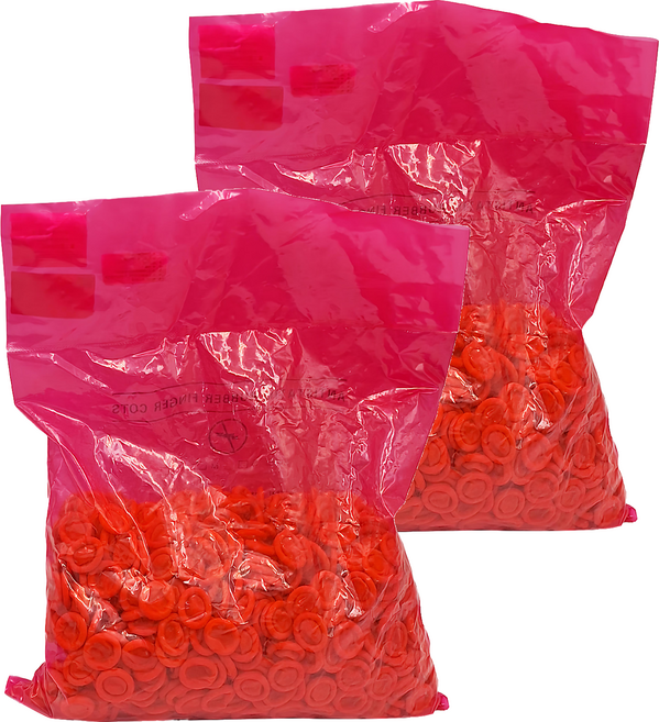 防靜電天然乳膠指套 S 500g, 1170顆, 2包