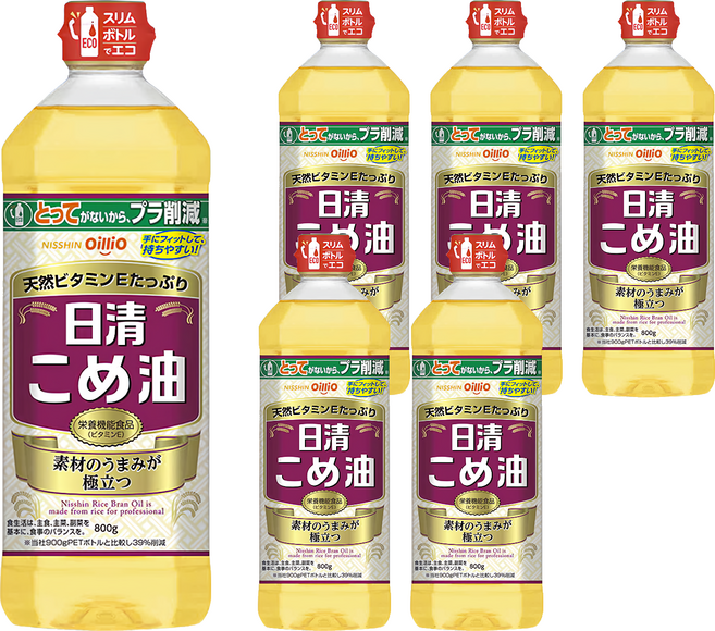 NISSIN 日清 米油, 800g, 6瓶