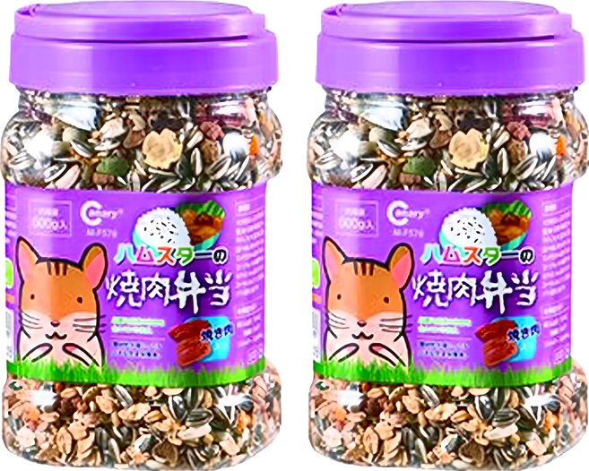 Canary 荷蘭鼠の燒肉便當 紫便當 M-F578, 600g, 2罐