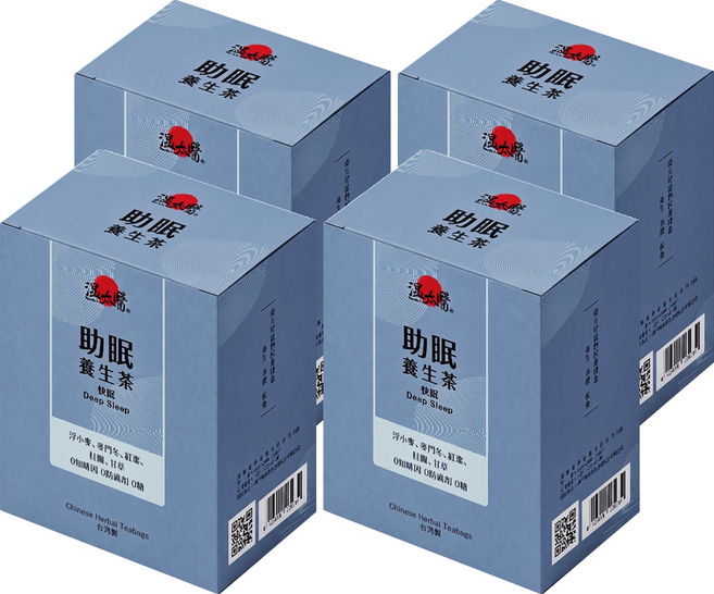 溫太醫 助眠養生茶, 5g, 4套, 10個裝