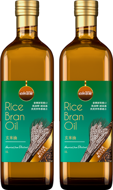 Think Natural 自然思維 泰國玄米油, 2個, 1L