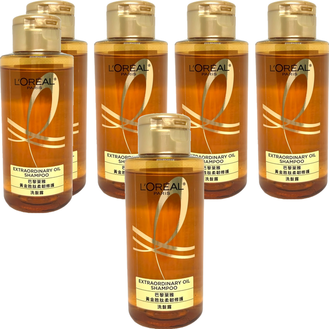 L'OREAL PARiS 巴黎萊雅 黃金胜肽柔韌修護洗髮露, 100ml, 6瓶