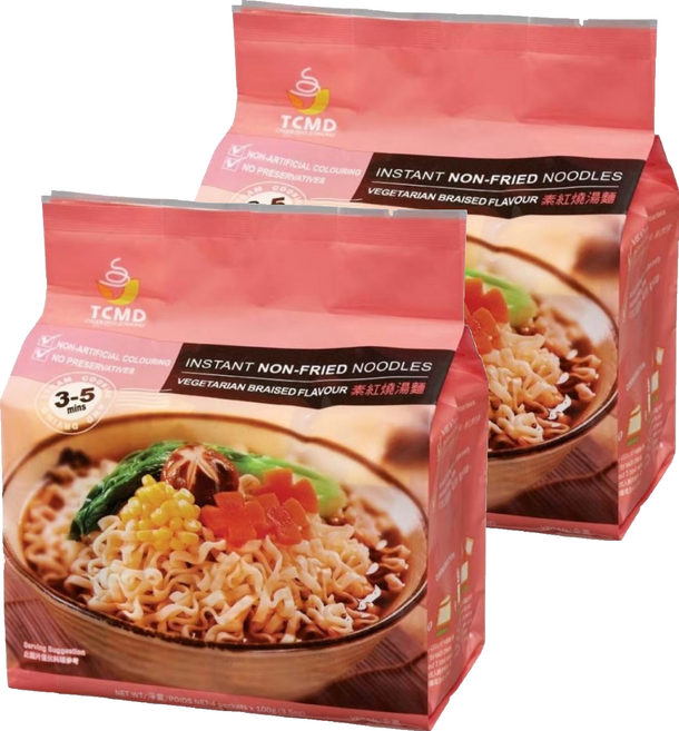 承昌食品 素紅燒湯麵 純素 100g, 8包