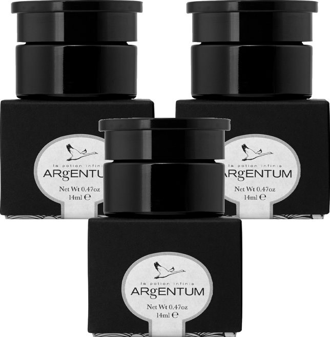 ARgENTUM 歐臻廷 保濕修護亮顏銀霜, 14ml, 3罐