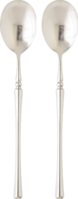 JUST HOME 新古典聖火304不鏽鋼餐匙 7004-03, 2個, 銀色