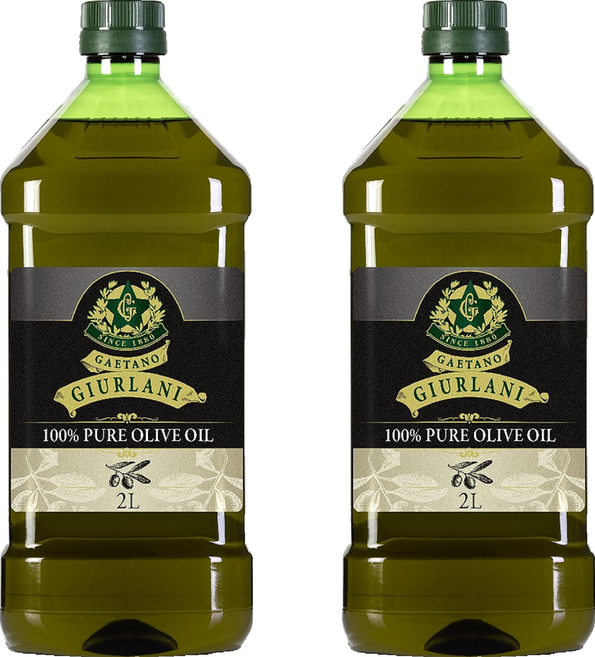 GIURLANI 喬凡尼 老樹純橄欖油, 2入, 2L