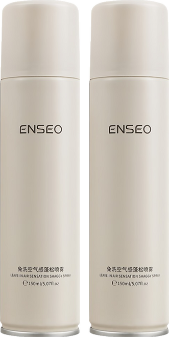 ENSEO 免洗蓬鬆噴霧 白瓶, 150ml, 2瓶