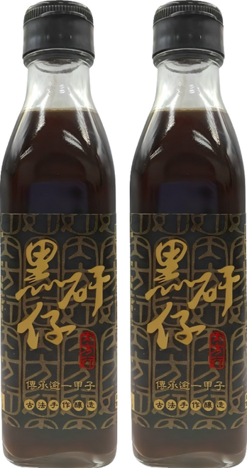 黑矸仔 壺底蔭油, 2個, 200ml