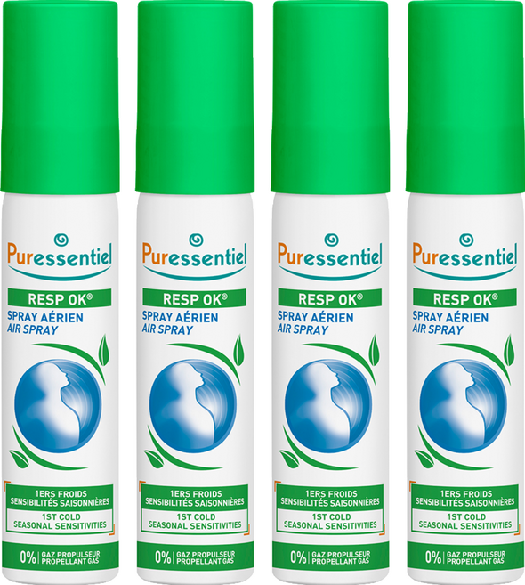Puressentiel 璞萃 E19 呼吸芬多精 精油噴霧 20ml, 4個