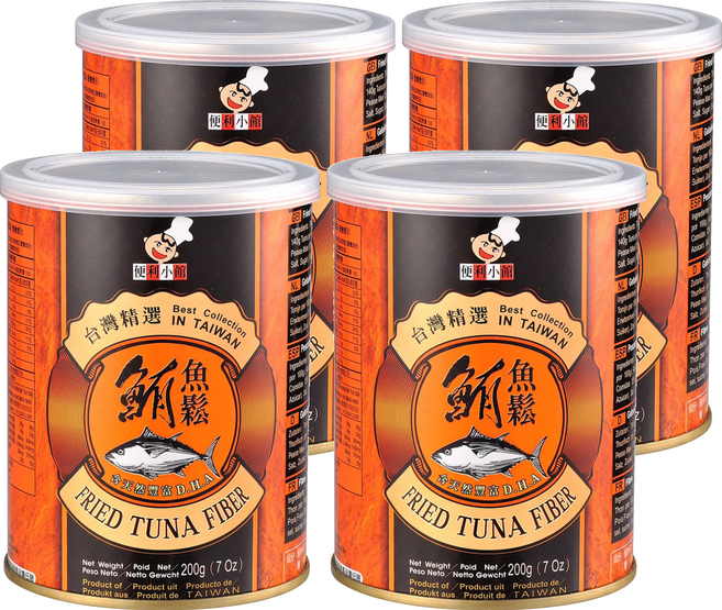 便利小館 鮪魚鬆, 200g, 4個