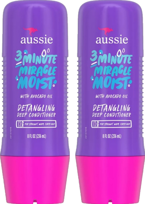 AUSSIE 極致奇蹟補水頭髮深層護理, 2個, 236ml