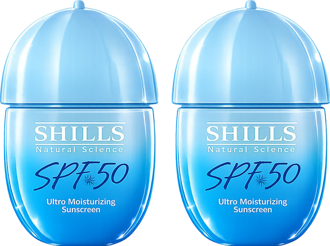 SHILLS 舒兒絲 很耐曬超清爽水感UV 防曬乳 戲水型 SPF50, 2件, 40ml