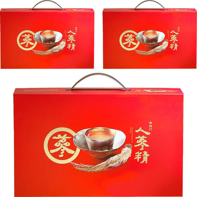 老協珍 人蔘精禮盒, 14瓶, 60ml, 3盒