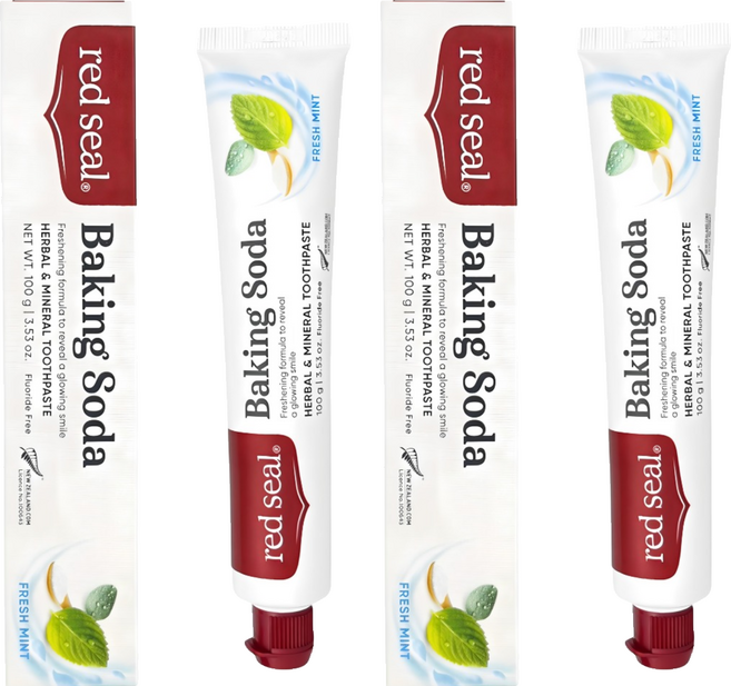 red seal 紅印 小蘇打牙膏