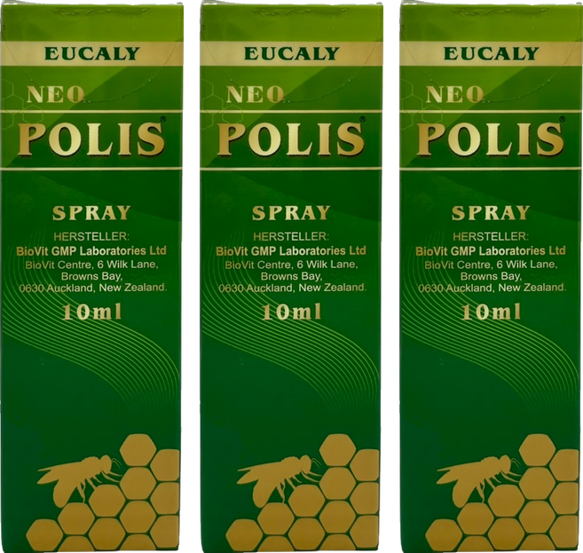 Sextract 新萃斯 草本濃縮蜂膠噴劑, 3個, 10ml