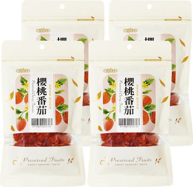 惠香 櫻桃番茄, 4個, 160g