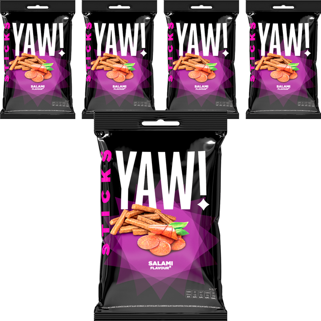 YAW 麵包脆條 義式火腿口味, 50g, 5個
