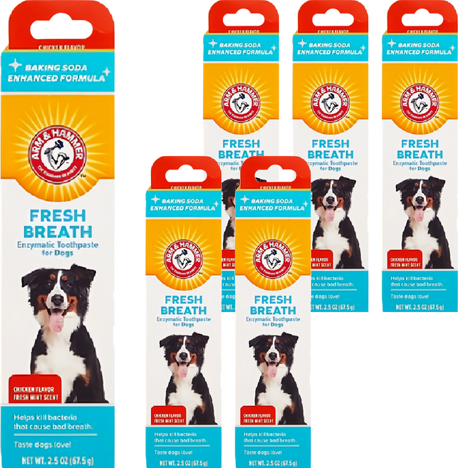 ARM&HAMMER 犬用酵素牙膏 深潔, 6條