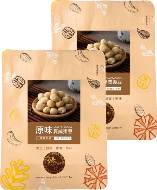 臻御行 原味夏威夷豆, 200g, 2個