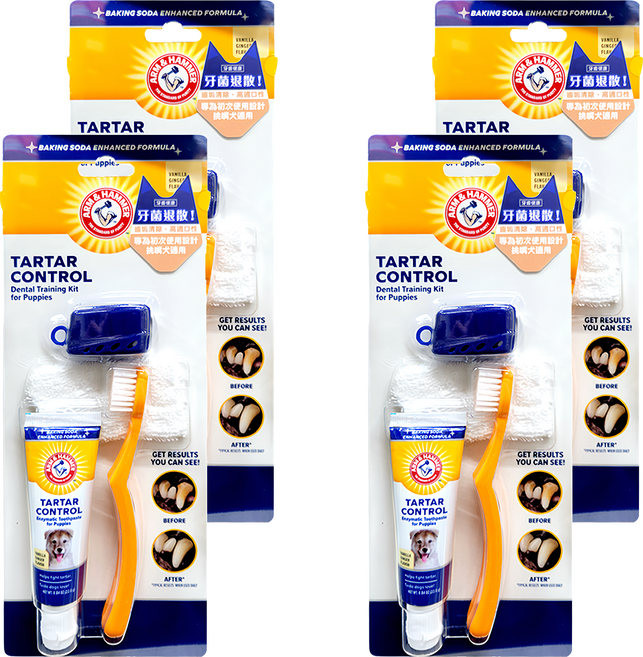 ARM&HAMMER 犬用潔牙訓練套組, 24g, 4組