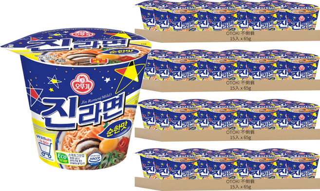 OTOKI 不倒翁 金拉麵 原味 65g, 60入
