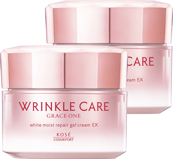 KOSE 高絲 GRACE ONE 極上活妍 凍齡煥白抗皺凝霜EX, 100g, 2件