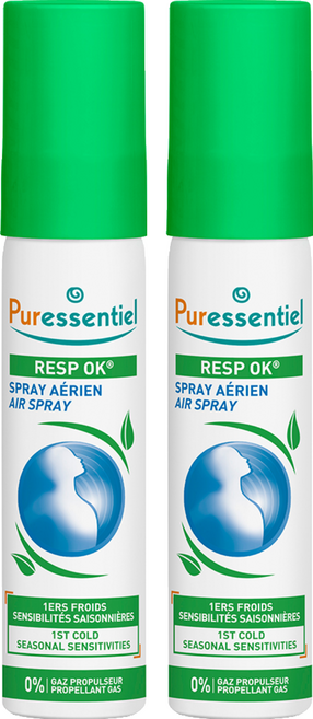 Puressentiel 璞萃 E19 呼吸芬多精 精油噴霧 20ml, 2個