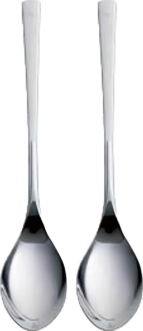 KANKUMA 簡單生活 湯匙 L(173 x 33mm), 銀色, 2支