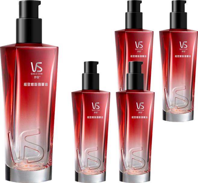 VS 沙宣 台灣公司貨 極致修護精華油, 5個, 80ml