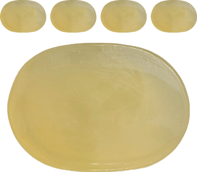 nac nac 初潤舒敏透明皂, 5個, 75g