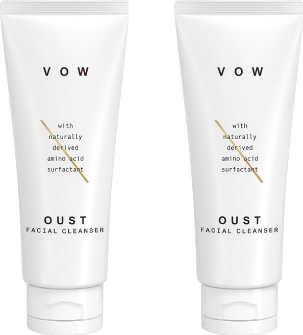 VOW 純粹保濕胺基酸洗面乳, 2條, 100ml