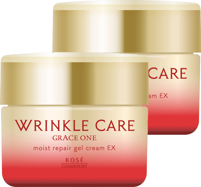 KOSE 高絲 GRACE ONE 極上活妍 凍齡撫紋抗皺凝霜 EX, 15g, 2件
