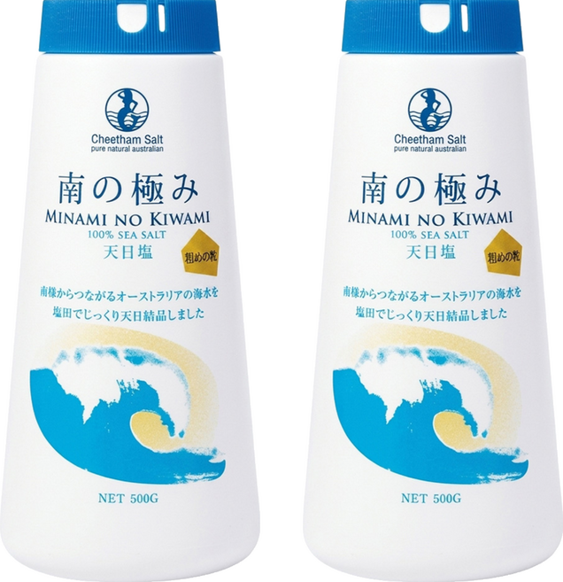 MINAMI NO KIWAMI 天日鹽, 500g, 2個
