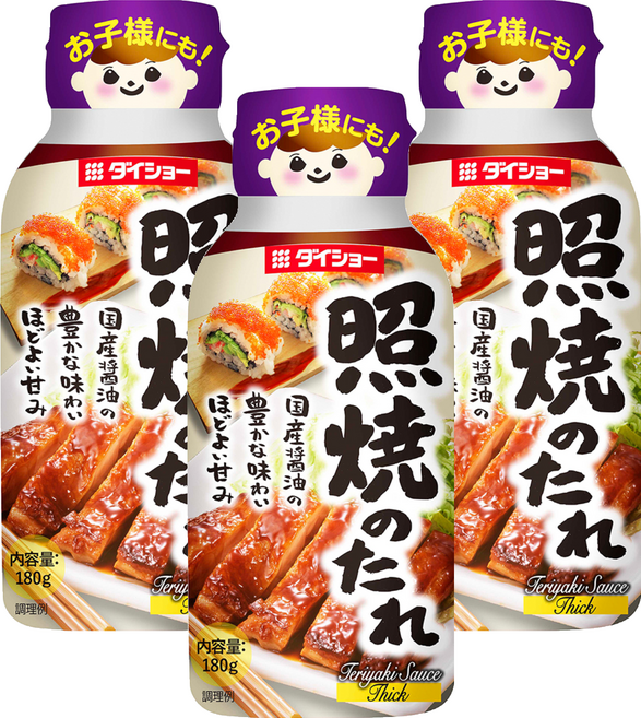 DAISHO 大逸昌 日本九州照燒醬, 180g, 3個