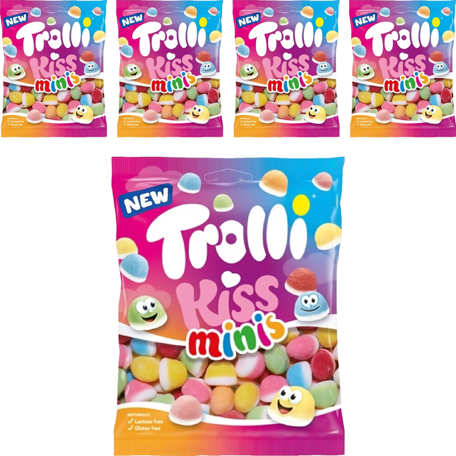 Trolli 多利軟糖 迷你點點造型, 100g, 5個