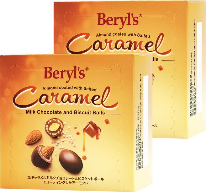 Beryl's 餅乾球牛奶巧克力, 60g, 2個
