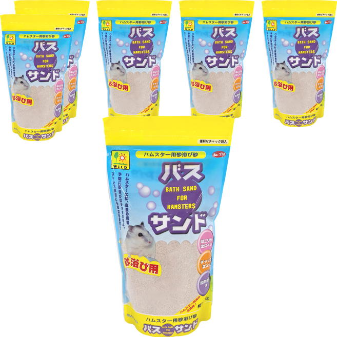 SANKO WILD 沐浴砂 338, 1kg, 6包