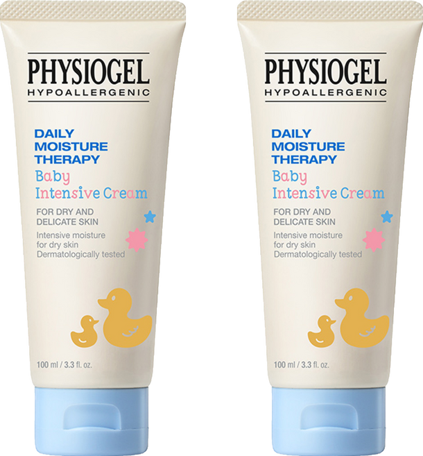 PHYSIOGEL 潔美淨 層脂質嬰兒潤膚乳霜, 100ml, 2條