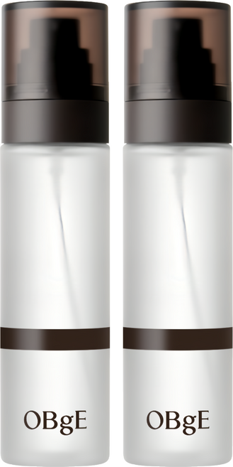 OBgE 台灣公司貨 涼感水潤定妝噴霧, 2個, 100ml