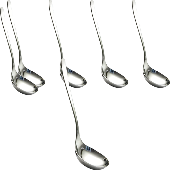 Green Bell 綠貝 316餐具系列, 不鏽鋼 銀色, 6支