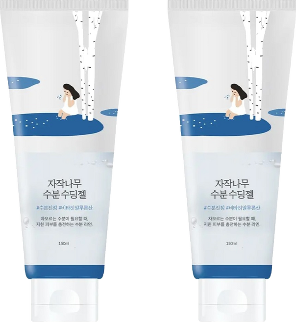 RoUND LAB 台灣公司貨 白樺樹保濕舒緩凝膠, 2件, 150ml