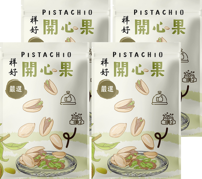 好喀 開心果, 500g, 4包