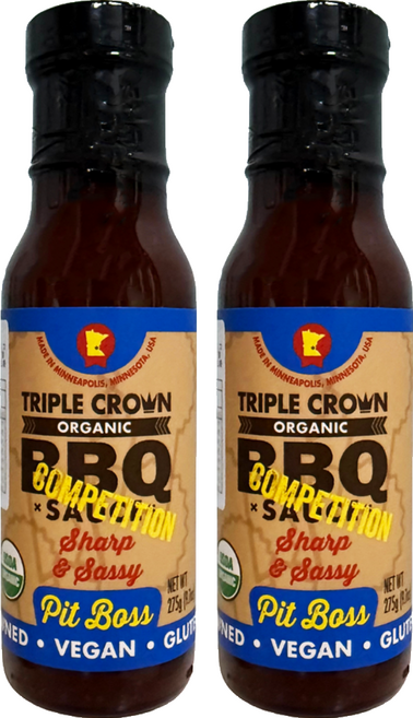 TRIPLE CROWN 三冠王 有機燒烤醬 燒烤大師, 2個, 275g