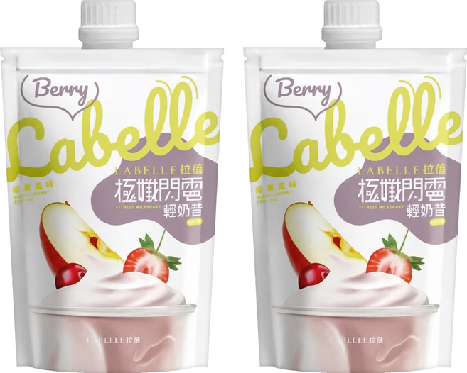 labe 拉蓓 極孅閃電輕奶昔, 35g, 2個