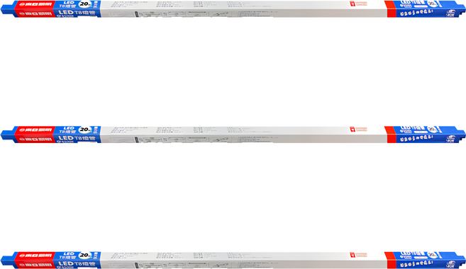 TOA 東亞照明 T8 LED 全塑燈管 20W 4尺, 白光, 3個