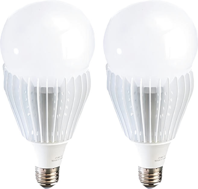 KAO'S 30W LED大功率球泡, 黃光, 2個